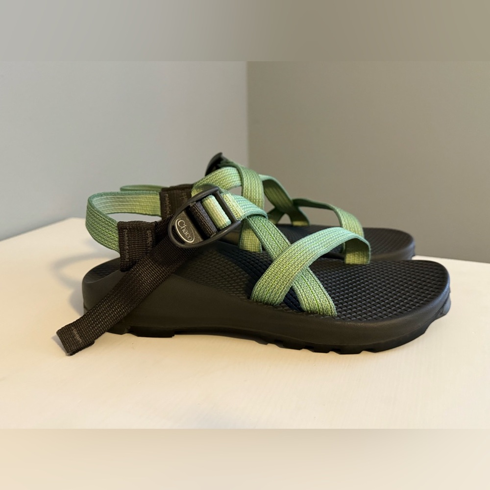 Chaco Green Strappy Sandals